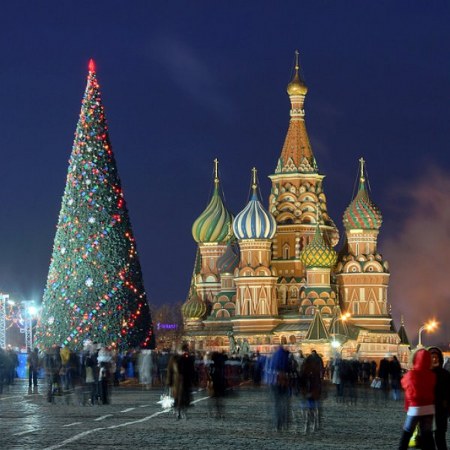 Christmas lights-St. Petersburg 
