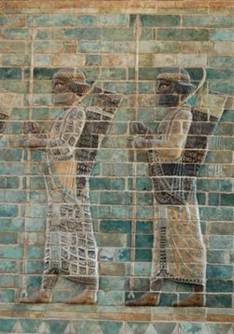 Arcasii din garda lui Darius I-Susa