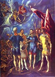 El Greco: Martiriul Sfantului Mauriciu, 1580 - Muzeul National de Arta, Bucuresti