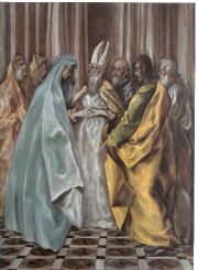 El Greco: Logodna Mariei, ca. 1612-1614 - Muzeul National de Arta, Bucuresti
