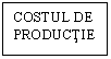 Text Box: COSTUL DE PRODUCTIE
