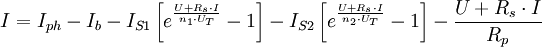 I=I_-I_-I_left[ e^}-1 right] -I_left[ e^}-1 right] -frac