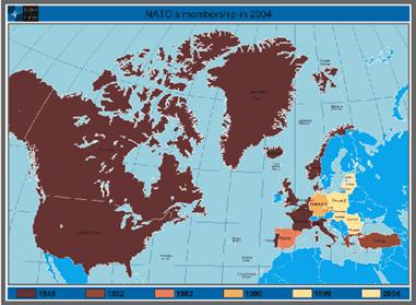 NATO Map 2004