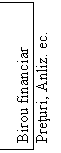Text Box: Birou financiar Preturi, Anliz. ec. Contabilitate