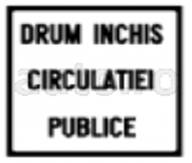 Drum inchis circulatiei publice 