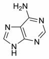 Estructura qumica de la adenina