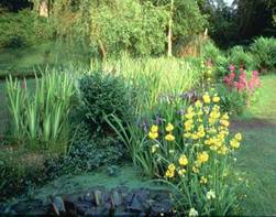 planul_Exbury_Garden_22_lac