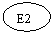 Oval: E2