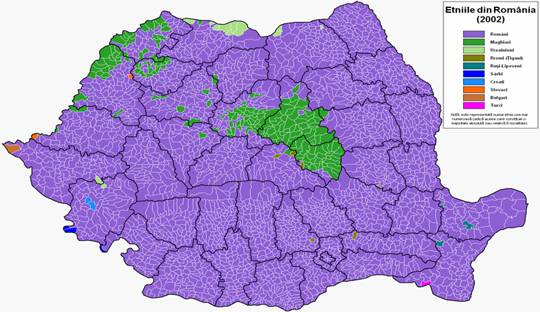 Fișier:Romania harta etnica 2002.PNG