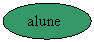 Oval:  alune