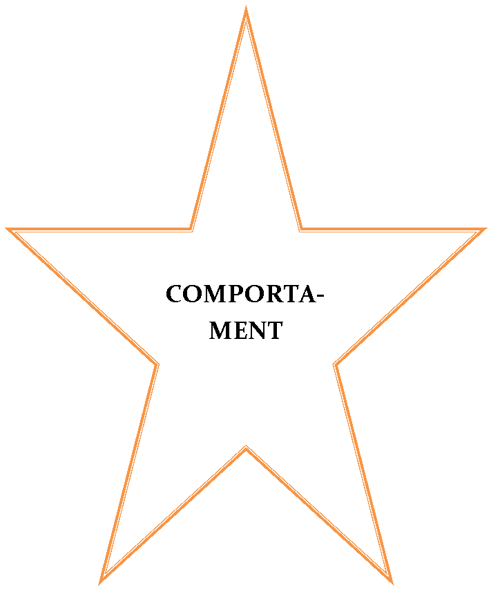 5-Point Star: COMPORTA-MENT
