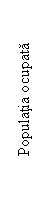Text Box: Populatia ocupata