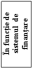 Text Box: In functie de  sistemul  de finantare

