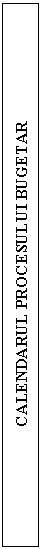 Text Box: CALENDARUL PROCESULUI BUGETAR 

