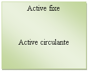 Text Box: Active fixe

Active circulante

