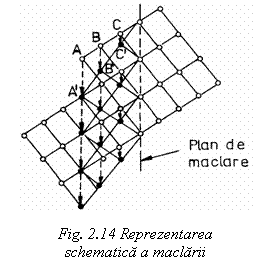 Text Box:  
Fig. 2.14 Reprezentarea 
schematica a maclarii

