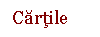 Text Box: Cartile   