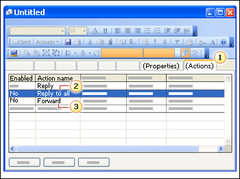 Custom message form