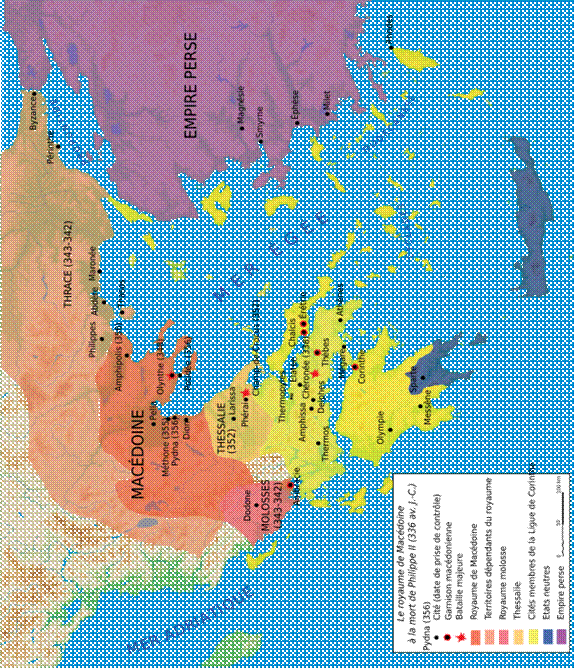 Bild:Map Macedonia 336 BC-fr.svg