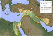 Harta Imperiului asirian