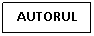 Text Box: AUTORUL