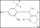 Structural formula of bromethalin