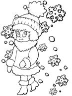 Clique ici pour imprimer le coloriage Hiver !